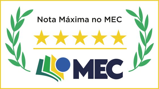 O UNISAGRADO é nota máxima no MEC